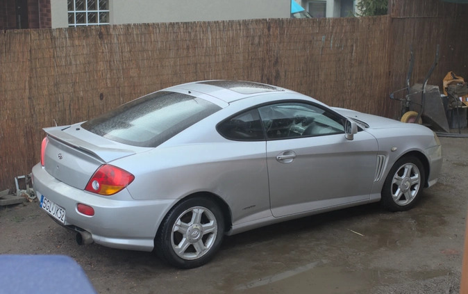 Hyundai Coupe cena 3400 przebieg: 224247, rok produkcji 2004 z Knurów małe 742